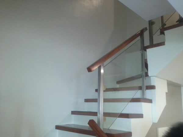 Stair Glass Clear Tempered