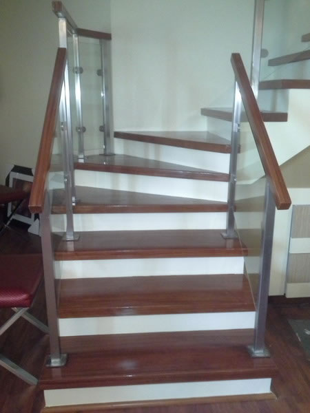 Stair Glass Clear Tempered