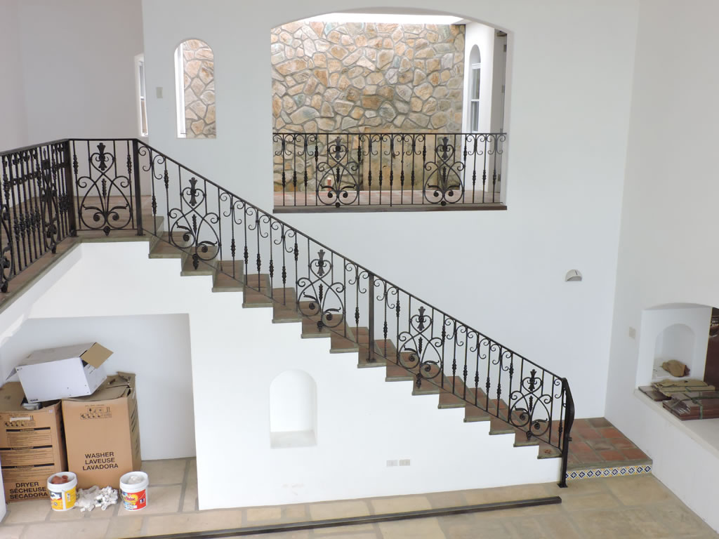Stair Railing Mediterranean Design Glass Railings Philippines, Glass