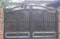 Entrance Gate in Antique Copper Finish