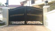 Wought Iron Entrance Gate, Pedestrian Gate.